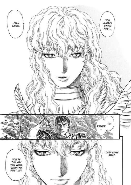 Gambar Griffith dari Manga Berserk