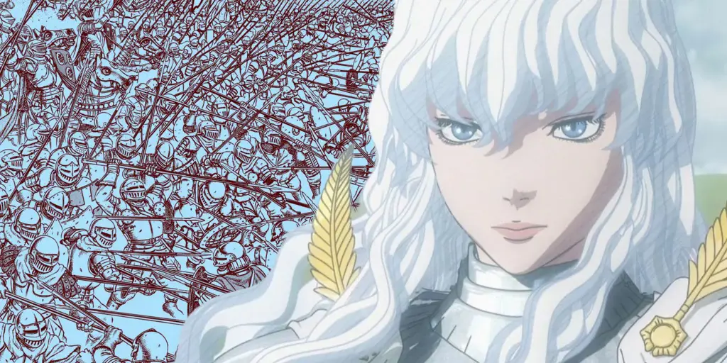 Gambar Griffith, karakter antagonis utama dalam Berserk 2017