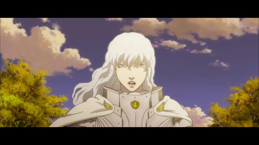 Gambar karakter Griffith dari anime Berserk 1997