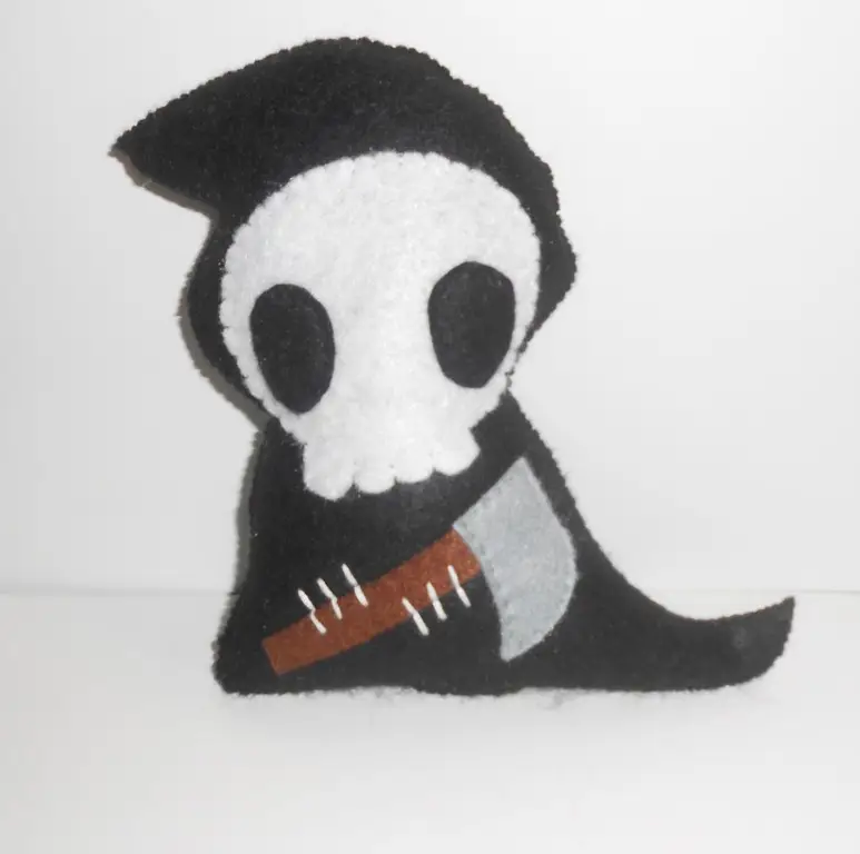 Gambar Grim Reaper versi chibi yang lucu dan menggemaskan