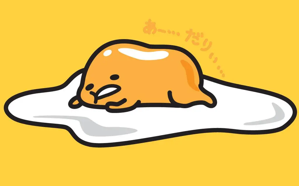 Gudetama sedang bersantai