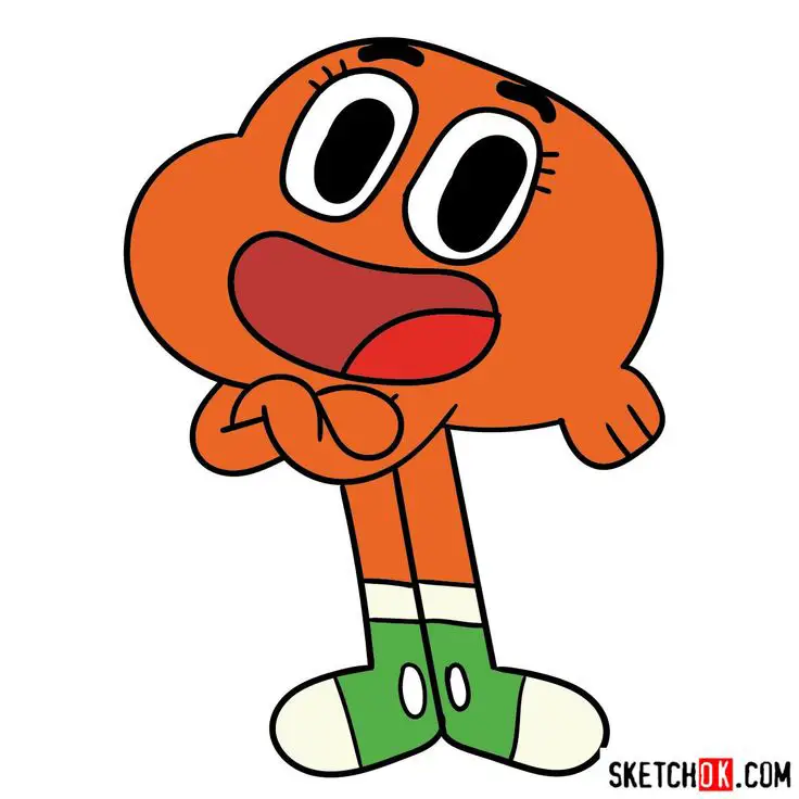 Gambar Gumball dan Darwin dalam sebuah petualangan