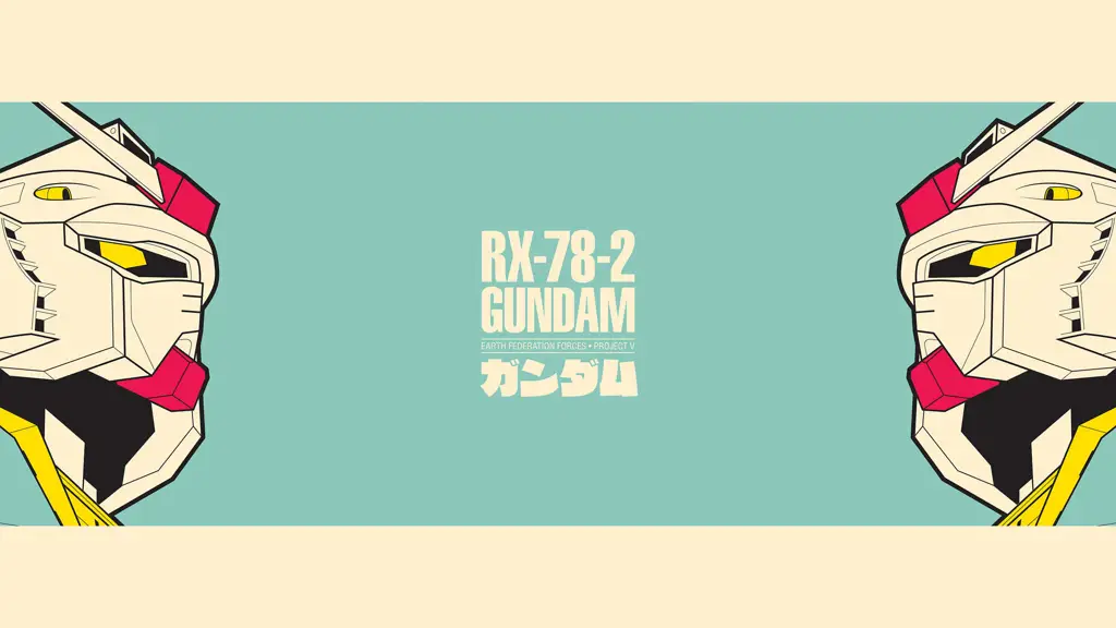 Wallpaper Gundam RX-78-2 dengan resolusi tinggi