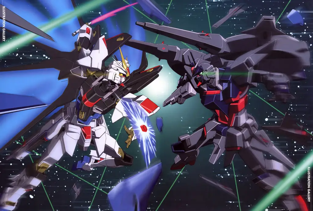 Gundam Strike Freedom dari Gundam Seed Destiny