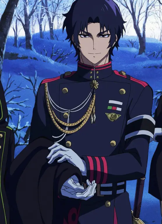 Gambar Guren dan Yuichiro bersama