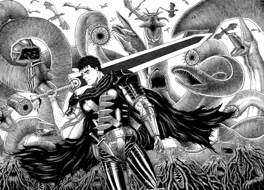 Gambar Guts dari Berserk