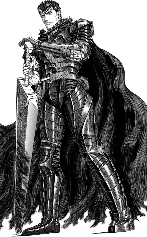 Guts, karakter utama dalam anime Berserk