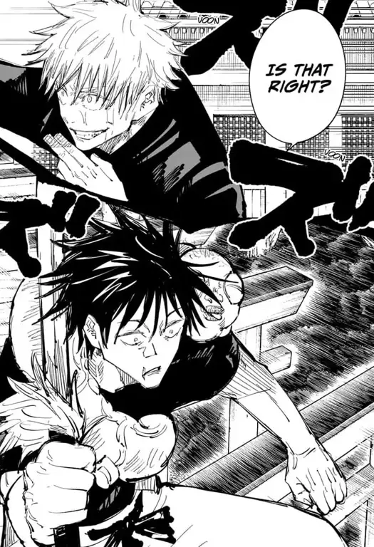 Halaman-halaman manga Jujutsu Kaisen Halaman-halaman manga Jujutsu Kaisen