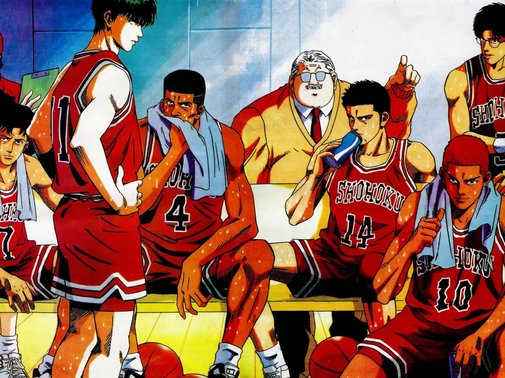 Karakter-karakter utama dalam manga Slam Dunk