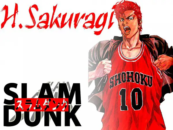 Gambar Hanamichi Sakuragi dari Slam Dunk