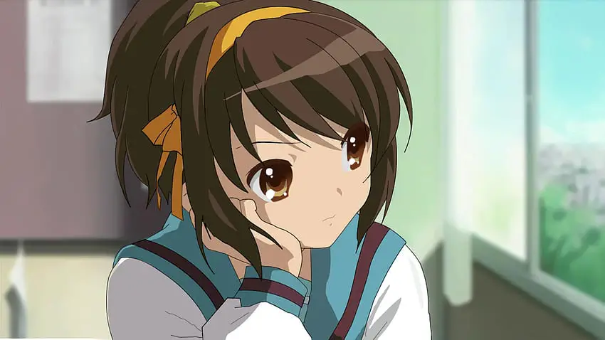 Gambar Haruhi Suzumiya dan anggota SOS Brigade lainnya