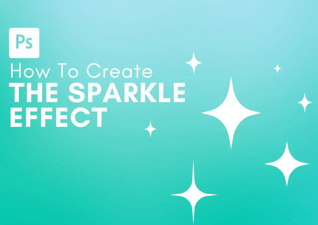 Contoh efek sparkle di Photoshop