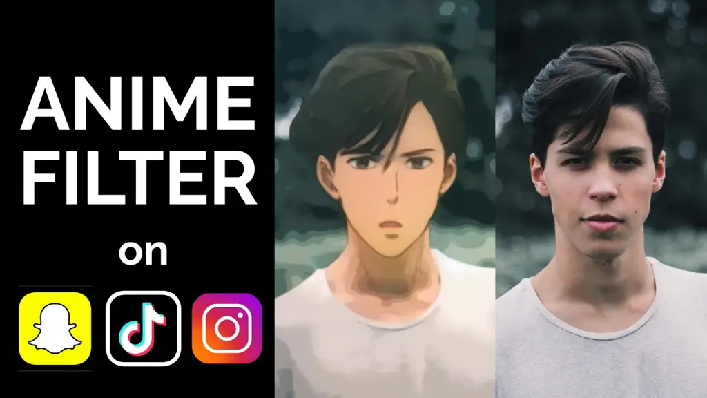 Contoh hasil edit foto dengan aplikasi filter anime