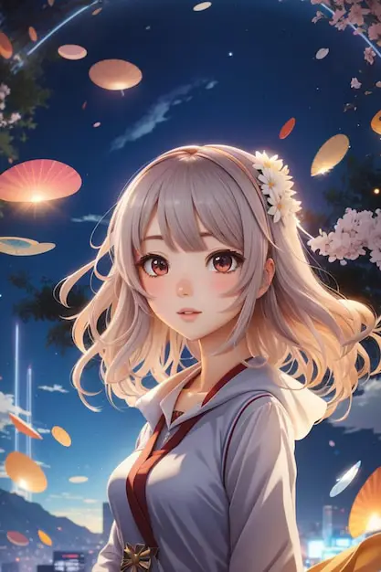 Contoh hasil edit foto menjadi anime menggunakan aplikasi di iPhone