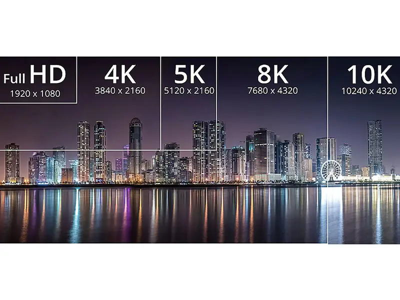 Gambar perbandingan video high definition dan standard definition