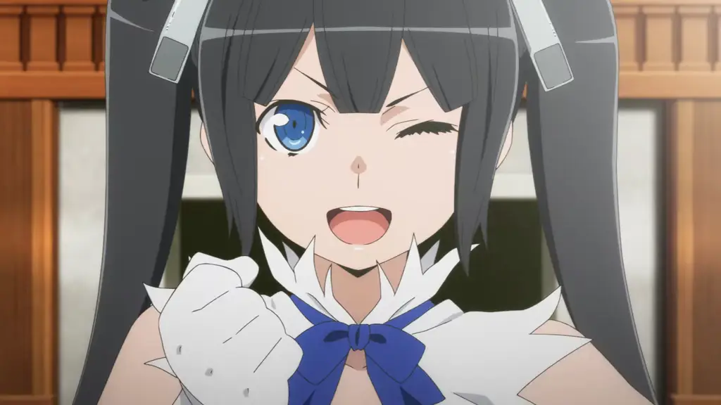 Hestia, Dewi yang lincah dan penuh semangat Gambar Hestia, Dewi dalam anime Danmachi