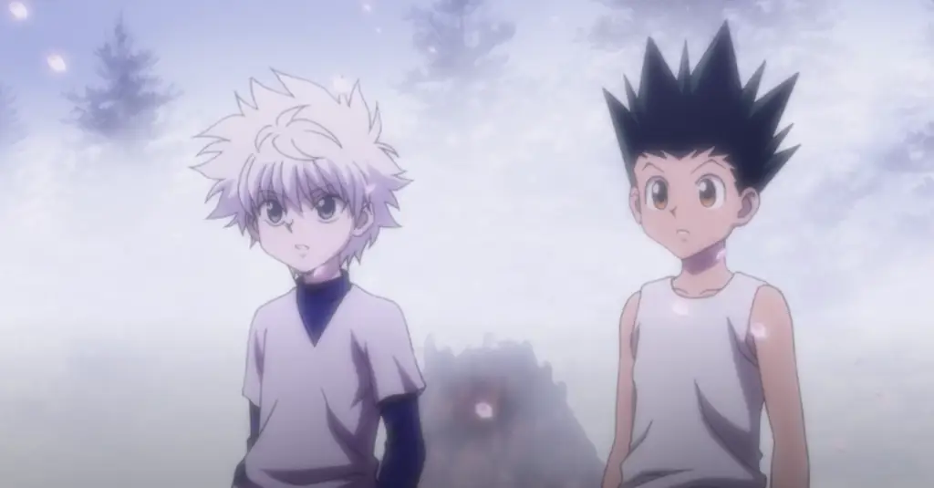 Gambar yang menggambarkan hiatus panjang manga Hunter x Hunter