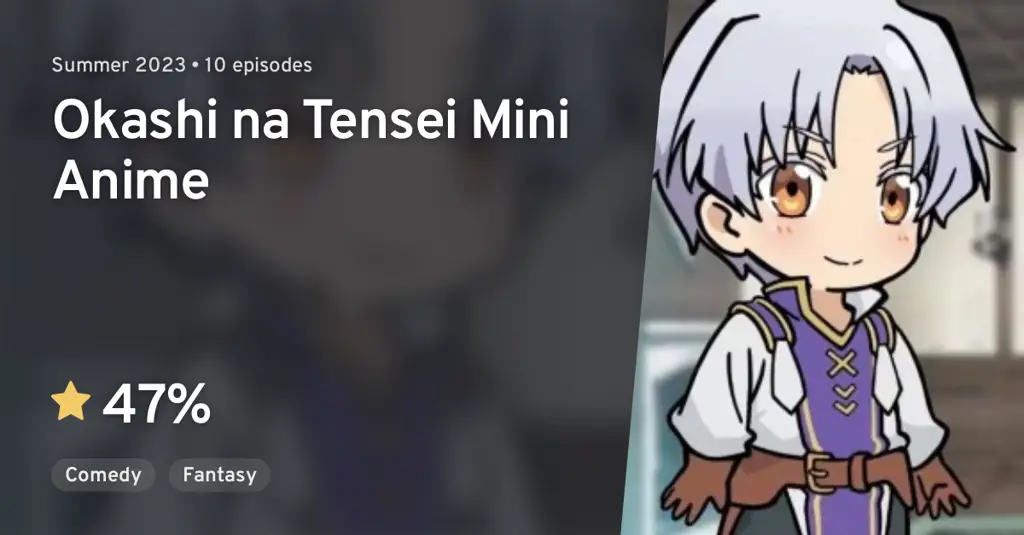 Berbagai macam makanan yang disajikan dalam anime Okashi na Tensei