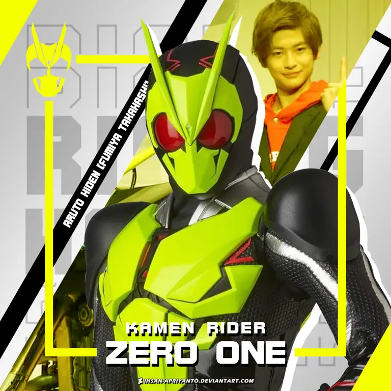 Gambar Hiden Aruto sebagai Kamen Rider Zero-One