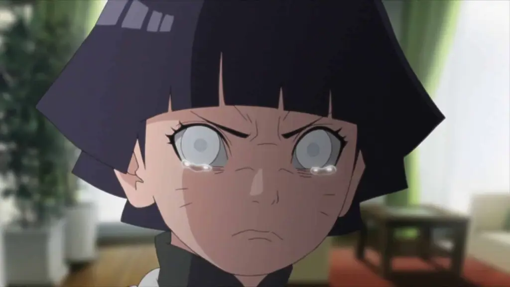 Himawari menggunakan Byakugan