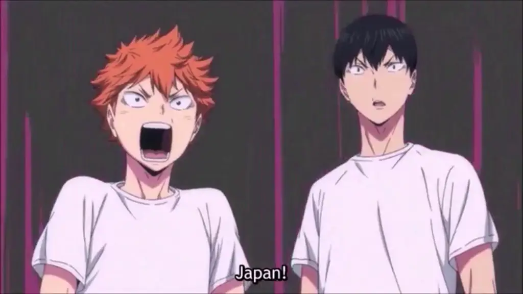 Hinata dan Kageyama dalam aksi di Haikyuu!! season 2