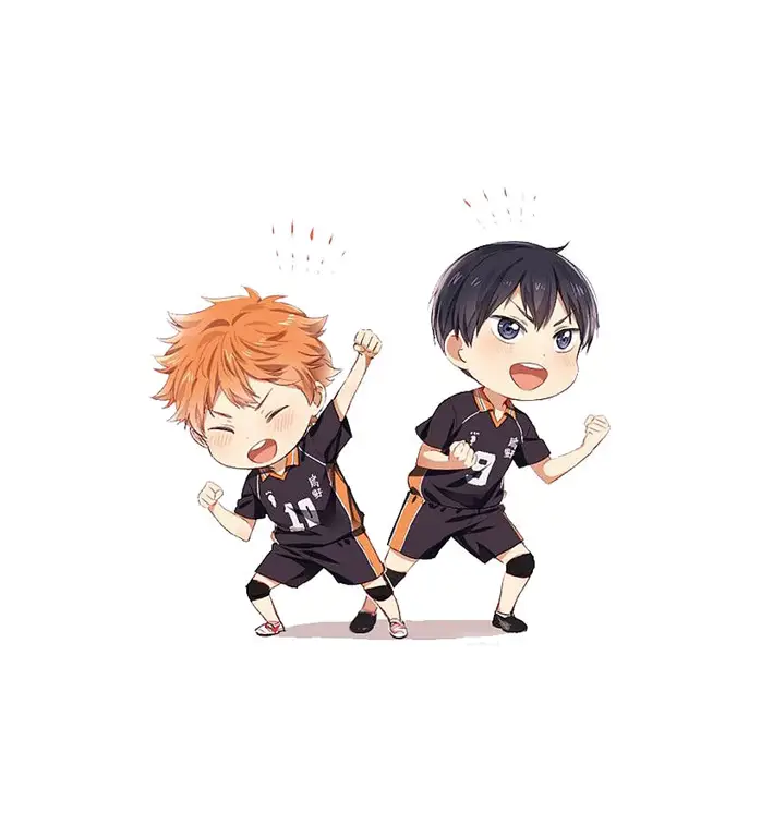 Gambar Hinata dan Kageyama di Haikyuu!! Season 4