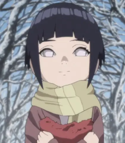 Foto Hinata Hyuga ketika masih kecil