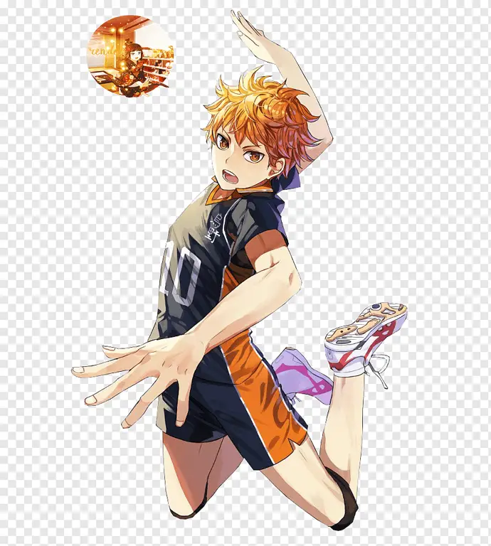 Hinata Shoyo, karakter utama dalam anime Haikyuu!!