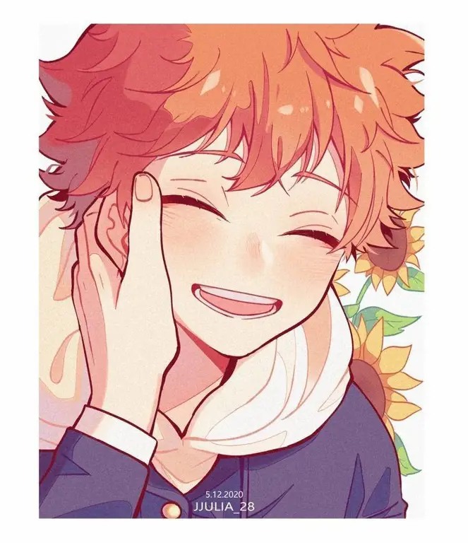 Hinata Shoyo, karakter utama Haikyuu!!