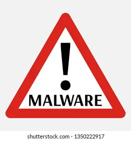 Tanda peringatan bahaya malware dan virus