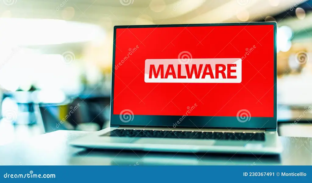 Gambar peringatan malware