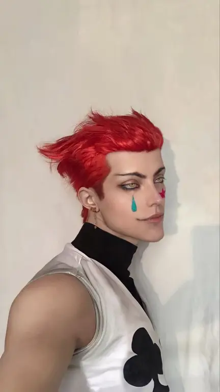 Gambar Hisoka dari Hunter x Hunter