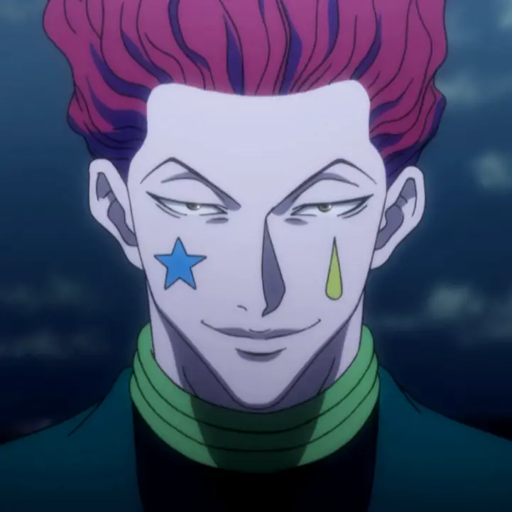 Gambar Hisoka dari anime Hunter x Hunter