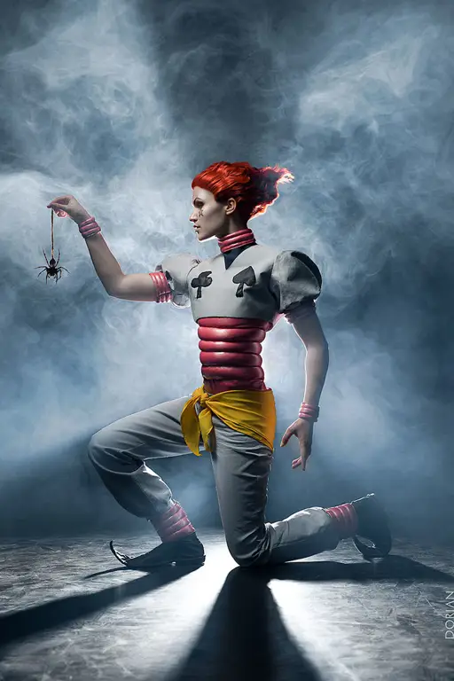 Gambar Hisoka dari Hunter x Hunter