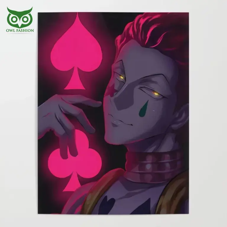 Gambar Hisoka Morow dari anime Hunter x Hunter