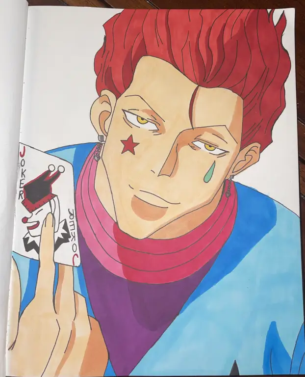 Gambar Hisoka Morrow dari Hunter x Hunter