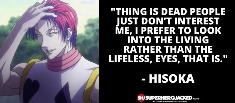 Gambar Hisoka dari anime Hunter x Hunter