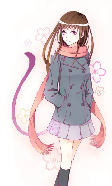 Gambar Hiyori Iki dari anime Noragami