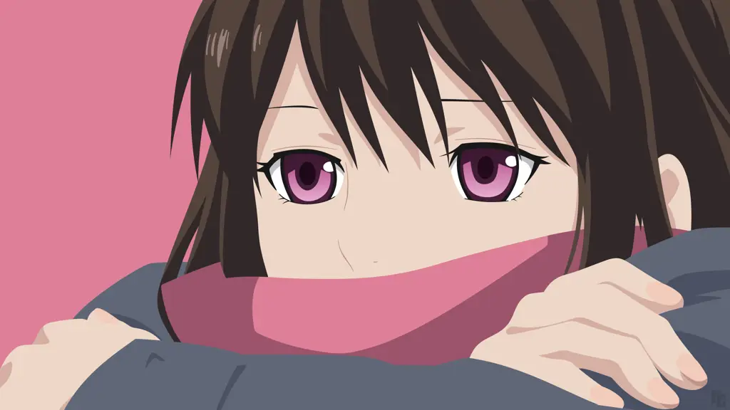 Gambar Hiyori Iki dari anime Noragami