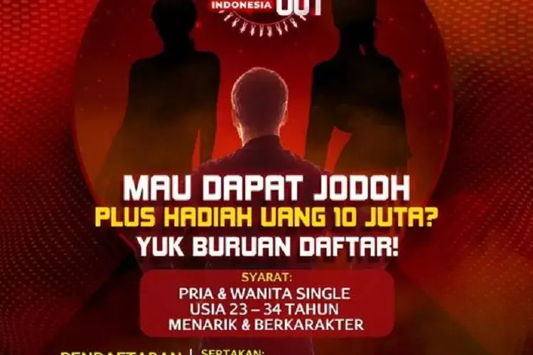 Host Take Me Out Indonesia yang energik dan jenaka.