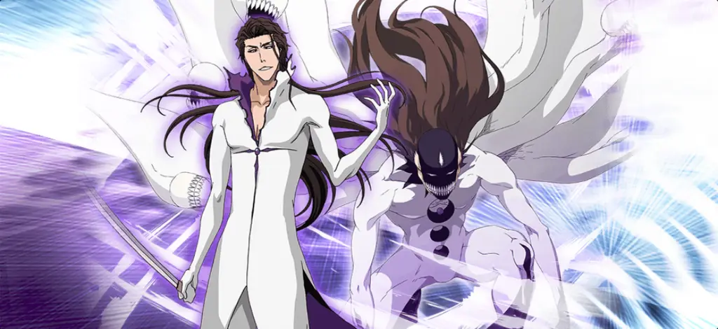 Gambar Hougyoku dipegang oleh Sosuke Aizen