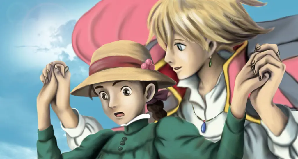 Howl dan Sophie, karakter utama dalam film Howl's Moving Castle