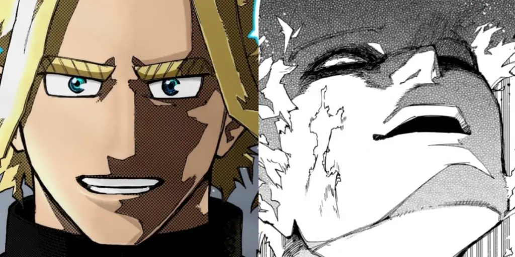 Hubungan antar karakter yang menarik dalam Chapter 398 Interaksi karakter di Boku no Hero Academia Chapter 398