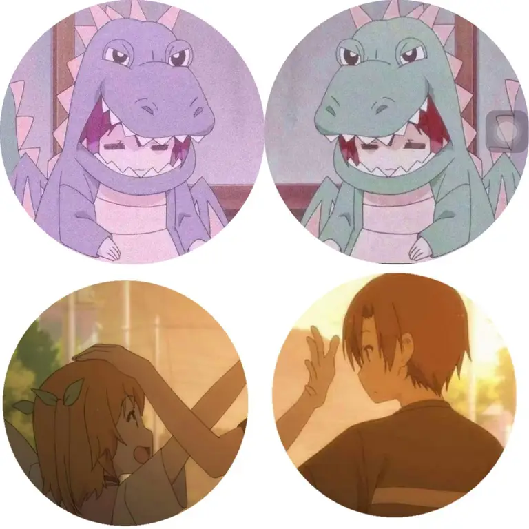 Interaksi antar karakter anime yang dinamis