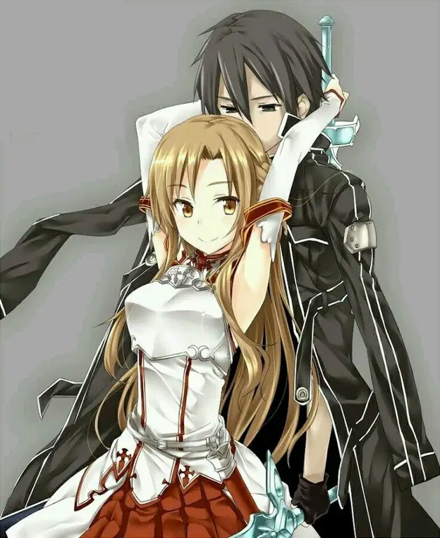 Hubungan Asuna dan Kirito dalam Film Asuna dan Kirito dalam SAO S3