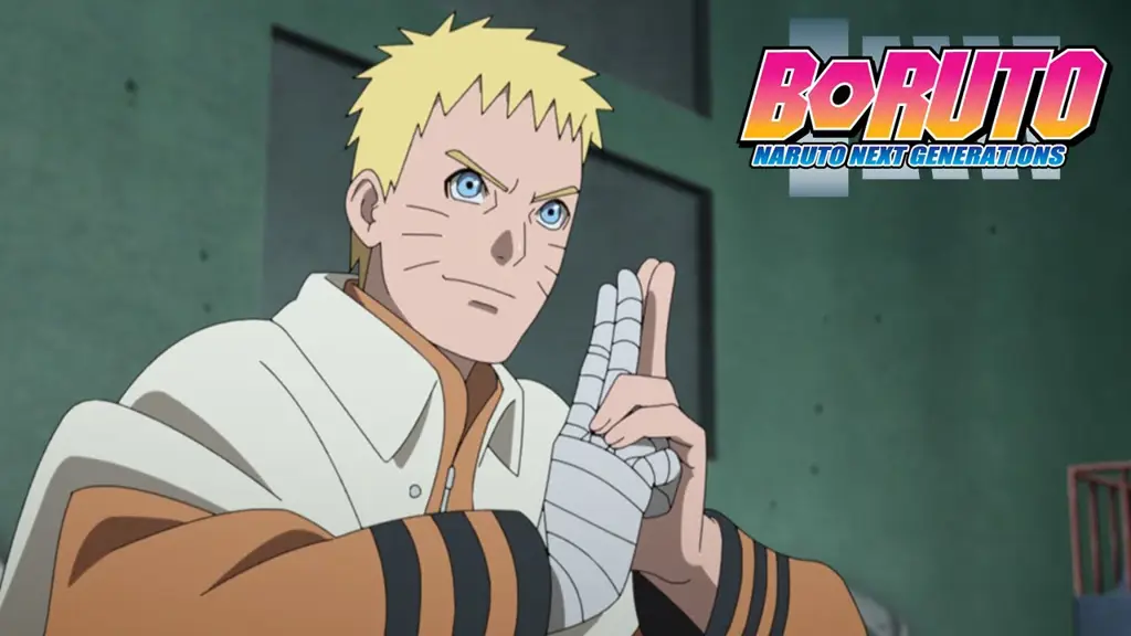 Boruto dan Naruto bersama-sama