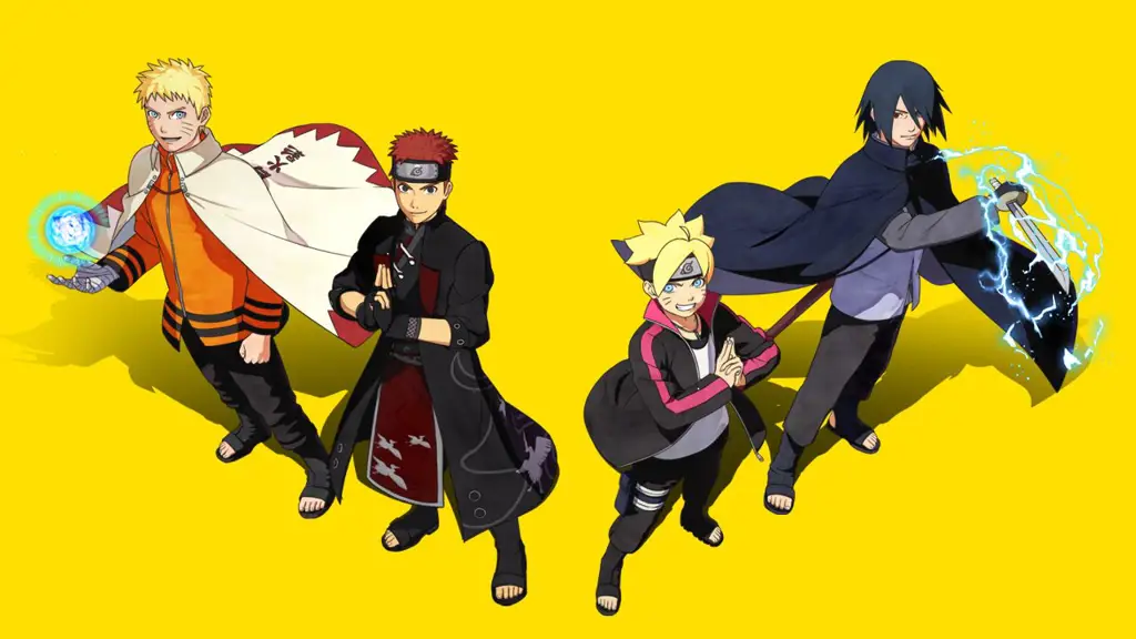 Naruto dan Boruto bersama-sama