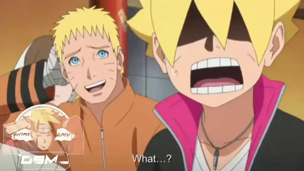 Momen emosional antara Boruto dan Naruto