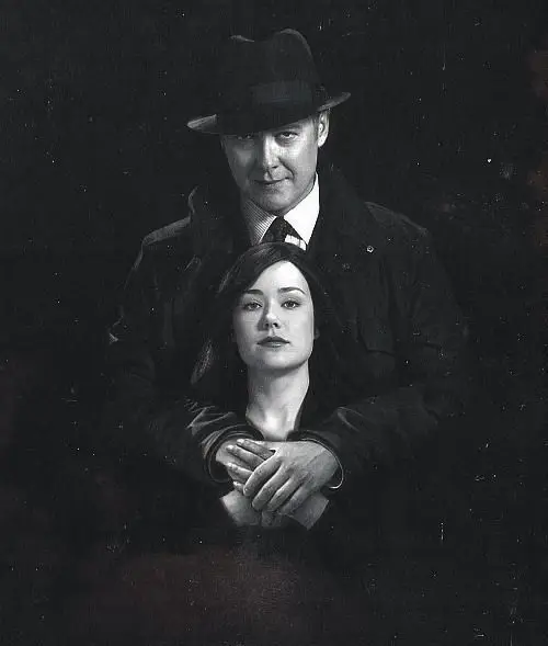 Foto Red Reddington dan Liz Keen di The Blacklist