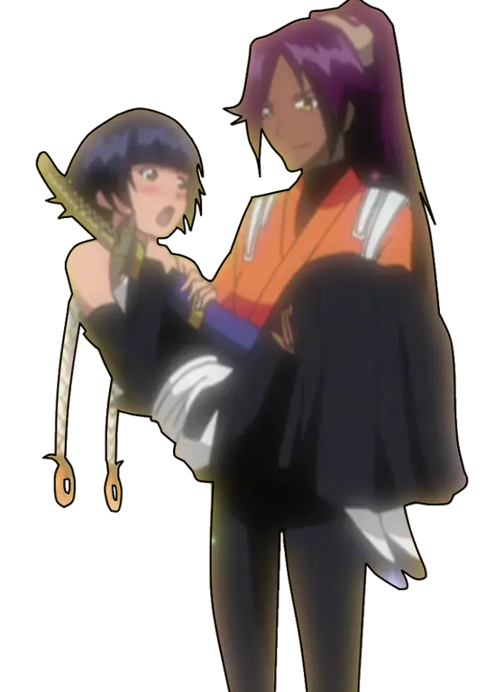 Gambar Sui-Feng dan Yoruichi Shihoin